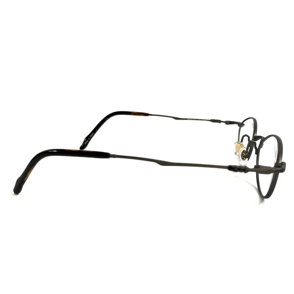 Vintage BADA Petite Eyeglasses Frames GRACE BG455 5 BLK Black Wire Rim 48-18-128